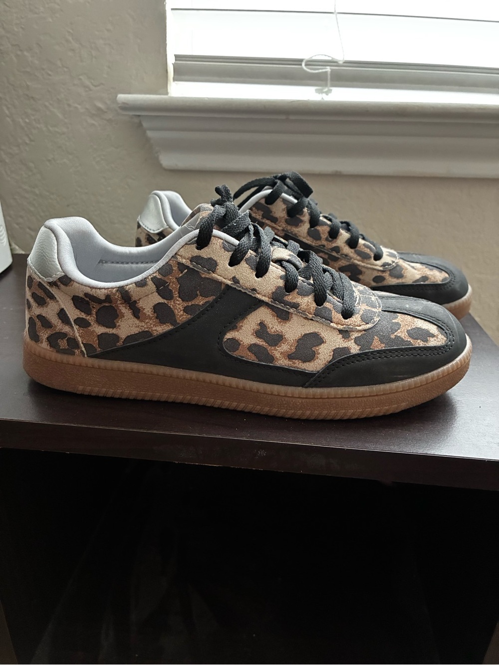 Leopard Print Sneakers